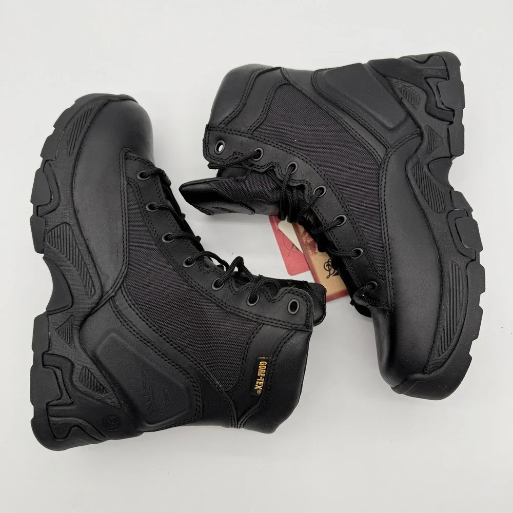 Danner Telson GTX Boots Mens 7.5 D Black 6 Inch Gore-Tex Tactical Duty 43152 NEW